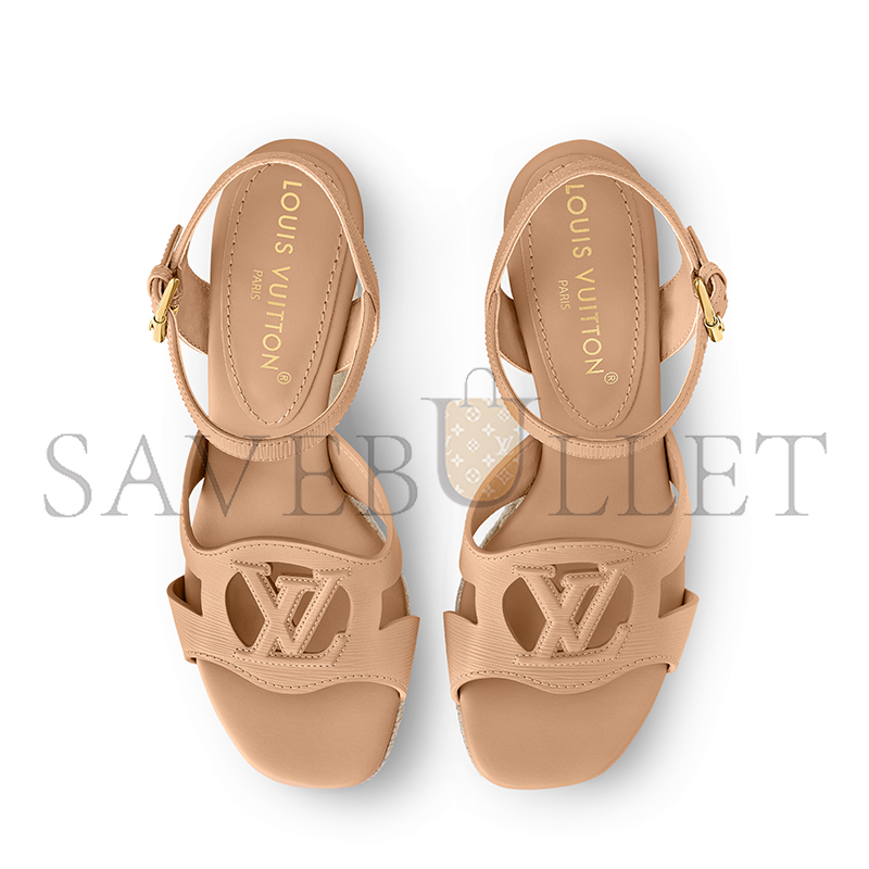 LOUIS VUITTON LV ISOLA WEDGE ESPADRILLE 1AGYJ9